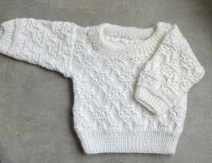 'Bellingen' Vintage Knit Alpaca Jumper - All colours - Newborn