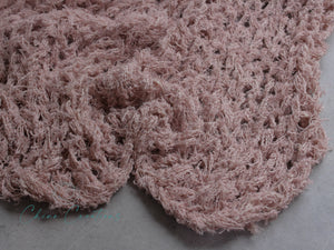 Dusty Pink - Shabby Knit Cotton  Layer