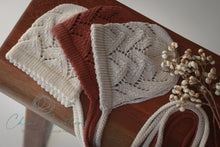'Thora' Vintage Style Lace Bonnet - All Colours- Newborn