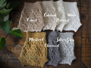 'Bellingen' Vintage Knit Alpaca Bloomers - All Colours - Sitter (6-12 months)